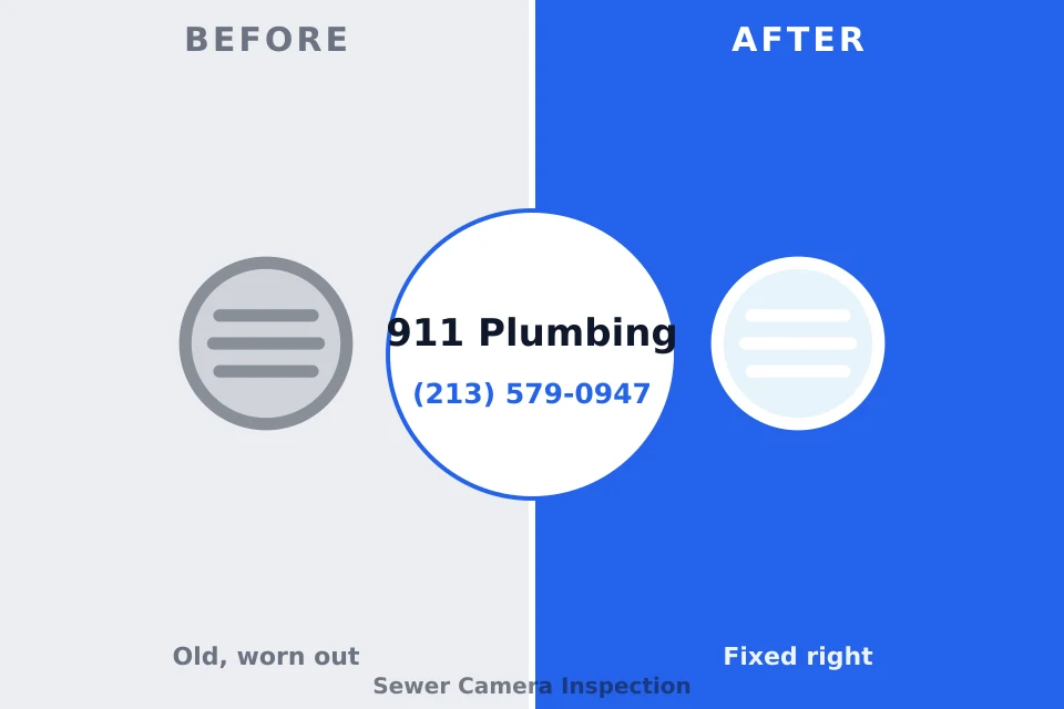 Before and after: plumbing company Baker, MT